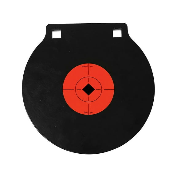 Birchwood Casey 47615 World of Targets AR500 10" Two Hole Steel Gong Black