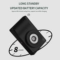 thumbnail image 5 of Oggfader Digital Camera for Kids 10-12 Digital High-definition 40MP 2.4 Inch Large Screen Student Party High-definition Retro Campus Portable Children's Small Camera With Bracket,Black, 5 of 8