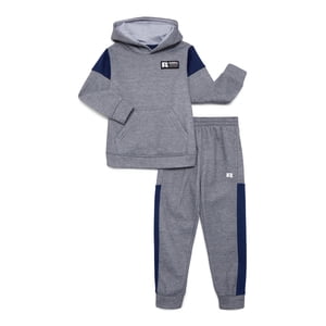 Russell Athletic Boys Colorblock Fleece Hoodie and Joggers