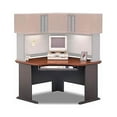 Bush Business Furniture ASeries Cubicle Office Set in Hansen Cherry