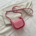 thumbnail image 2 of Bolsa bandolera de diseñador de cuero para mujer Mini de hombro con pintalabios (rosa) Likrtyny Para Estrenar, 2 of 9