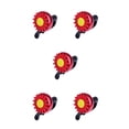 thumbnail image 2 of Eigraketly Bicicleta pequeña campana hierro plástico flor campana inteligente decorativa ciclismo alarma Type6 NO6, 2 of 6