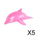 thumbnail image 1 of 5xDolphin Inflable Piscina Juguete Verano Delfín Juguete Para Piscina Junto A La Piscina Playa Rosa 5 piezas, 1 of 9