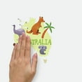 thumbnail image 4 of Kids World Map Peel and Stick Giant Wall Decals, 4 of 6