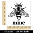 thumbnail image 2 of Bee Be Mine Valentine Self-Inking Rubber Stamp Ink Stamper - Red Ink - Large 1-1/2 Inch, 2 of 7