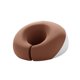 thumbnail image 2 of Almohada para siestas, almohada de , almohada ergonómica portátil para acostarse, cojín para el cuello en forma de U para , hogar, Marrón, 2 of 8