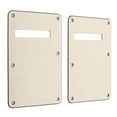 thumbnail image 4 of Guitar Pickguard, Durable 2Pcs Generous Electric Guitar Backplate  For Music Instrument For Luthiers White,Beige,Black, 4 of 8