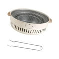 thumbnail image 4 of koolsoo Charcoal Grill Camping Cooker Furnace Outdoor Grill for Beach Outdoor Indoor With Grill Rack, 4 of 9