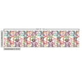 thumbnail image 3 of Ambesonne Geometric Fabric by the Yard Upholstery, Triangles on Snake Skin, 3 Yards, Multicolor, 3 of 5