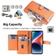 thumbnail image 2 of Funda tipo billetera con cremallera para Samsung Galaxy S21+ 5G, 2 of 4