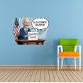 thumbnail image 2 of Illegitimate Usurper Squatter's Rights Political Cartoon Wall Decal Wall Décor Vinyl Sticker Size: 28 x 28, 2 of 5