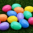 thumbnail image 2 of Bright Fillable Plastic Easter Eggs, 48 Count, by Way To Celebrate, 40MM, 2 of 6