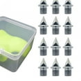 thumbnail image 2 of 12 Pieces Track s for Track Shoes Jogging Portable Sturdy Backpacking Short 6.4mm, 2 of 8
