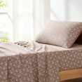 thumbnail image 2 of Lush Decor Zara Floral Block Cotton Sheet Set 3 Piece Set Twin Terracotta - Floral Sheets - Twin Bed Sheets - Kids Bedding - Vintage Coquette Decor, 2 of 7