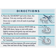 Sea-Bond Lower Adhesive Denture Seals, Original, 30 Ct