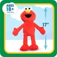 Sesame Street Large Plush Elmo Baby and Toddler Toys - Walmart.com