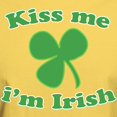 thumbnail image 3 of CafePress - Kiss Me Im Irish St Patricks Day T Shirt - Men's Classic Graphic T-Shirt, 3 of 4