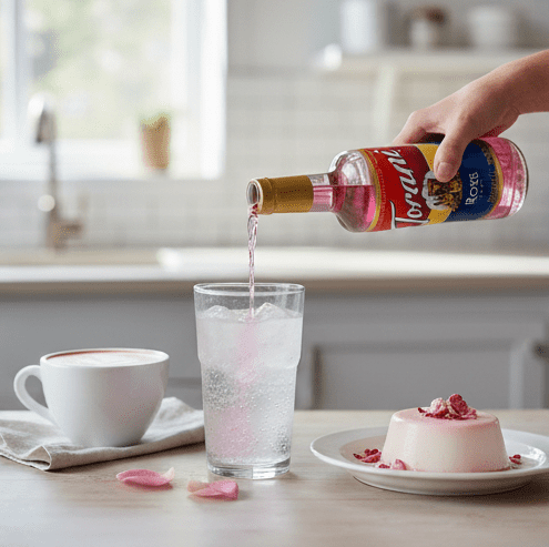 Torani Rose Syrup cs 12/750 ml