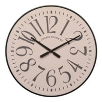 La Crosse Clock 21 inch Alice Analog Quartz Wall Clock, 404-3053