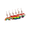 Style 4, variant on PAMTIER 6 Pieces Rainbow Pride Earrings Set Stainless Steel for Women Style 7 Rainbow Heart & Arch Dangles Rose Gold Fishhook Drop Earrings LGBTQ+ Pride Parade Jewelry Safe Everyday Pride Jewelry