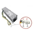 thumbnail image 2 of WINDLAND 255W 4Pin+8Pin L255AS-00 D255AS-00 Power Supply for Dell 3020 7020 9020 T7100, 2 of 7