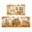 A, variant on Thanksgiving Doormat Set, Maple Leaf Floor Mats, Non Slip Polyester Recycled Rubber Backing, Durable Low Profile Multicolor Entrance Rug for Home Décor and Easy Cleaning 2 Pieces