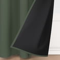 thumbnail image 3 of Tchckioa 52x84 Inch Blackout Curtains for Dorm Room,Thermal Insulated Window Drapes,Grommet Top,Set of 2, 3 of 6