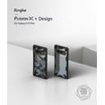 thumbnail image 2 of Ringke Fusion-X Case Compatible with Samsung Galaxy S10 Plus, Transparent Hard Back Shockproof Advanced Bumper Cover - Hexagon Black, 2 of 7