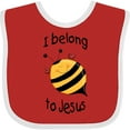 thumbnail image 3 of Inktastic I Belong to Jesus Boys or Girls Baby Bib, 3 of 4