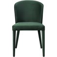 thumbnail image 3 of TOV Furniture Metropolitan 19.5" Transitional Velvet Dining Chair in Green, 3 of 6