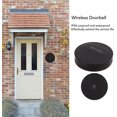 thumbnail image 2 of Wireless Doorbell,150M Waterproof with 58 Melodies 4 Volume Levels 90DB Wireless,1 Receiver and 1 Push Button (Black), 2 of 4