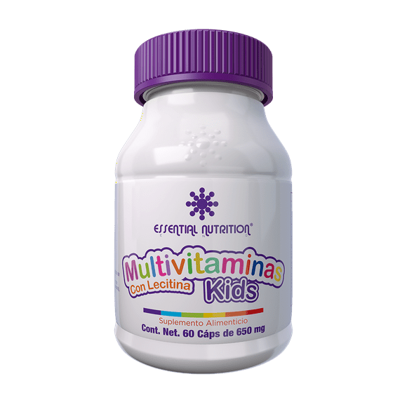 Multivitaminas para Niños 60 Cápsulas de 650 mg