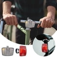 thumbnail image 2 of 6/4/2 Pieces Bike Front and Rear Wheel Spoke Reflectors for Handlebar and Seatpost Bicycle Cycling Safety Warning Reflectors Red and White, 2 of 7