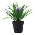 thumbnail image 5 of Hloma Simulation Bonsai Realistic Looking Clear Veins Fade-Resistant Non-Wither Eco-friendly Bright Color Plastic Fake Potted Plants Dining Table Ornament Home Supplies, 5 of 8