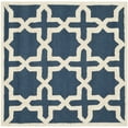 thumbnail image 6 of SAFAVIEH Cambridge Liz Geometric Wool Runner Rug, Navy Blue/Ivory, 2'6" x 6', 6 of 10
