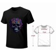 thumbnail image 1 of Skull and Flower T-shirt Halloween T-shirt Aesthetics T-shirt Aesthetic shirt Mexican T-shirt, 1 of 5