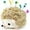 Brown, variant on SUTENG Furry Hedgehog Needle Inserter Bag Shape Pin Cushion Fabric Pin Holder for Sewing or DIY Crafts (Gray)