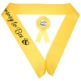 thumbnail image 1 of UPGRATOR 1Jgo Cinturón Floral Amarillo Para Mommy to Be Ideal Para Baby Shower Y Fotos De Maternidad, 1 of 6
