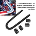 thumbnail image 3 of Flexible Stainless Steel Cooling Water Hose Kit for Engine Radiator Stable Circulation 48 Inch Universal, 3 of 7