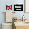 thumbnail image 4 of Caroline's Treasures Great Dane My Valentine Framed Metal Print Bathroom, Kitchen, Office, Home Decor Wall Art Ready to Hang, Square, 8X8, 4 of 7