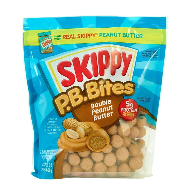 Skippy P.B. Bites Double Peanut Butter 24 oz