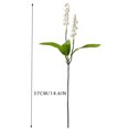 thumbnail image 4 of pitrice Artificial Bell Orchid Flower artificial Floral Decor Home Office Table Centerpiece Simulation Flower, 4 of 7