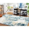 thumbnail image 3 of SAFAVIEH Skyler Luka Distressed Area Rug, Navy/Gold, 4'5" x 6'5", 3 of 9