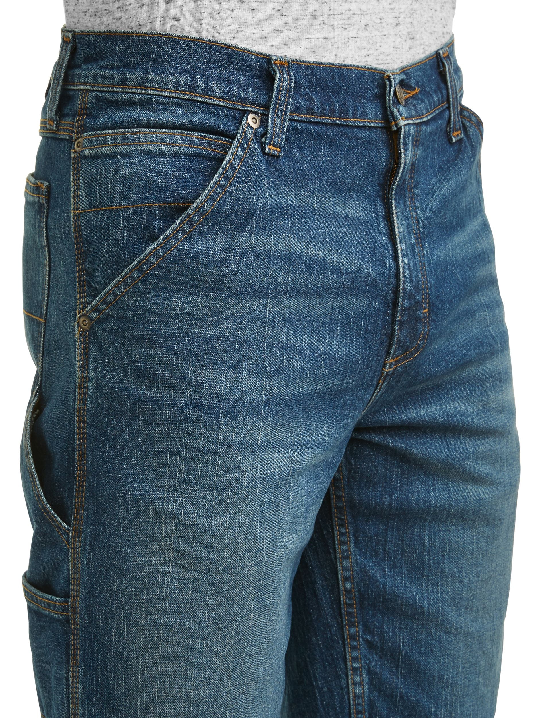 George Men's & Big Men's Relaxed Fit 100% Cotton 10.5" Carpenter Shorts, Size 30-46