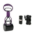 thumbnail image 1 of fastboy Collier de Toilette à Manche Prolongé Indispensable pour Sortir Collier de Toilette pour Animaux Collier de Toilette pour Chien Trompette Violette, 1 of 6