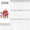 thumbnail image 2 of Moonsky Family Matching Sets Pajamas, Loungewear Outfits,Christmas Tree Print Family Matching Red Long Sleeve Tops and Red White Prints Striped Pants Set (Red White) 12 Months, 2 of 2