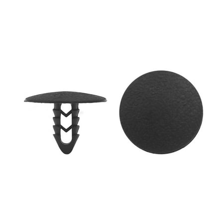 20Pcs 25mm Head 8mm Hole Plastic Door Fender Bumper Push Rivets Clip for Car