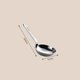 thumbnail image 2 of Comfortable Handle 304 Stainless Steel Spoon Dining Table 18.8*9.2cm 7.41*3.62 Inches Short Handle Spoon Easy To Clean, 2 of 10