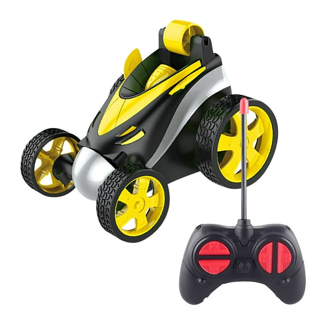 Agiferg Voitures RC Voiture Cascade, 4WD 2,4 GHz Double Face Rotatif 360 Retournements Véhicules, Drift Camion Cascade Tout-Terrain à Grande Vitesse Jouets