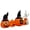 Orange White, variant on 6.5 FT Halloween Inflatables Animated Black Cat with Shakable Head, Outdoor Decorations Blow Up Yard Decor with Built-in LEDs for Indoor Party Garden Lawn Decor